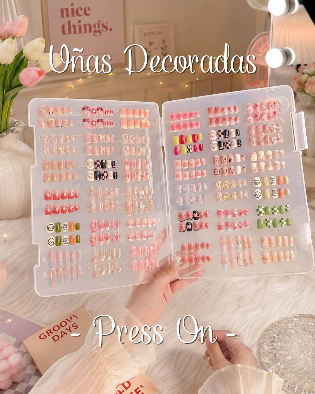 Uñas Decoradas press on