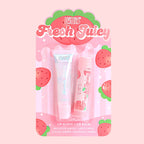 Brillo Con Labial Ushas Duo Fresh Juicy Lip Gloss + Lip Balm