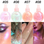 Iluminador Liquidoushas Crystal Spray Brillo Luminoso
