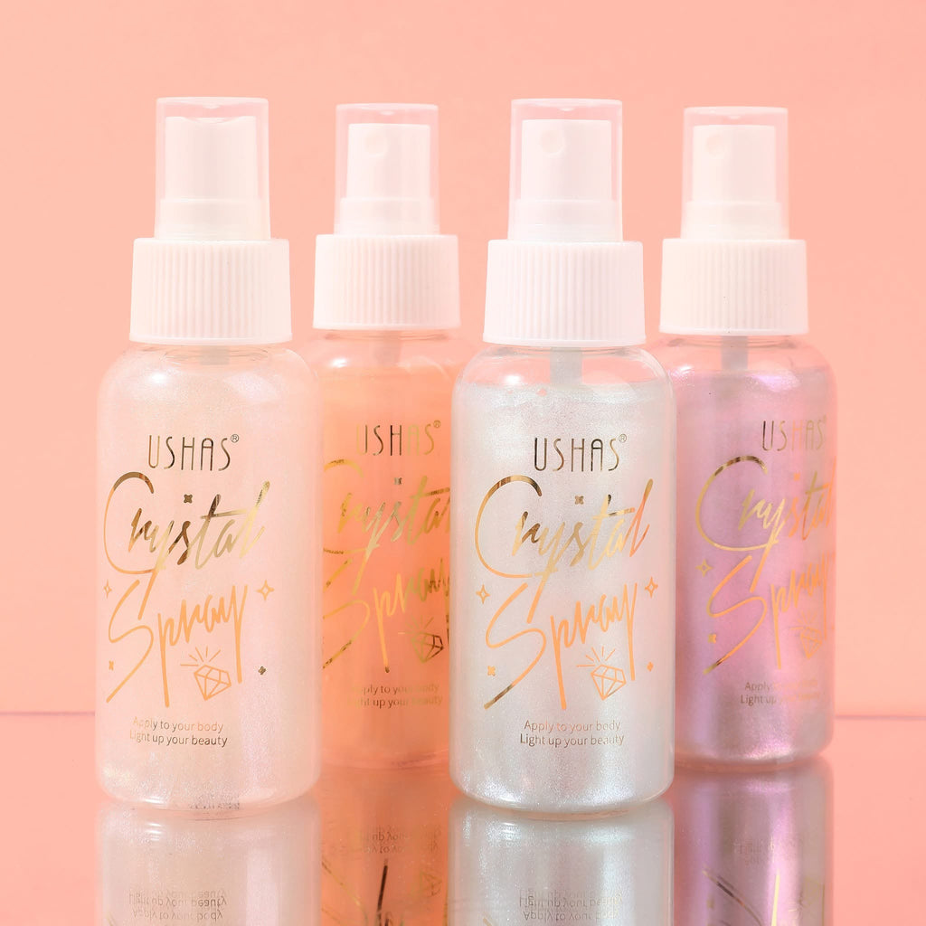 Iluminador Liquido Ushas Crystal Spray
