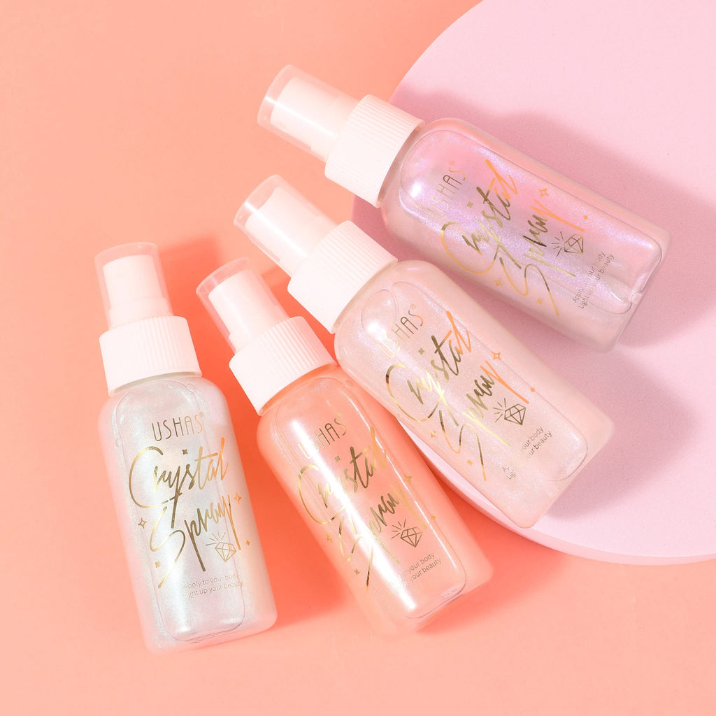 Iluminador Liquido Ushas Crystal Spray