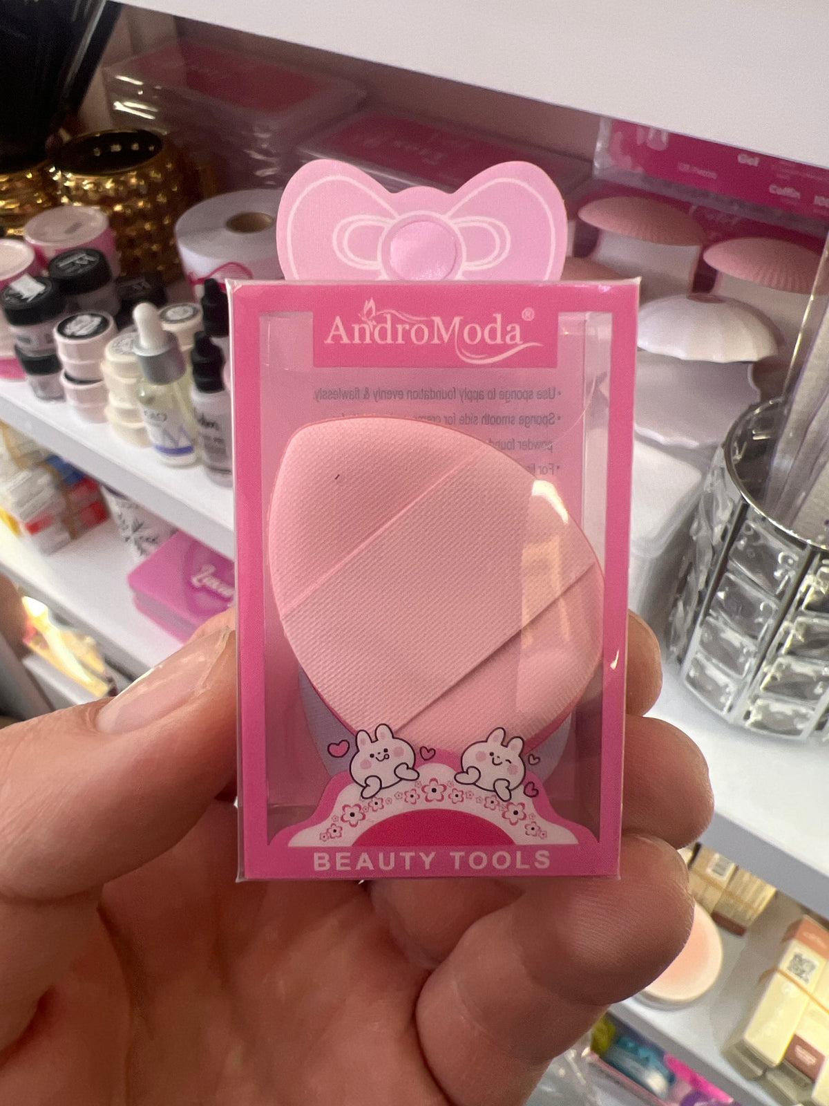 Esponja De Maquillaje Mini 3 Pcs Andromoda
