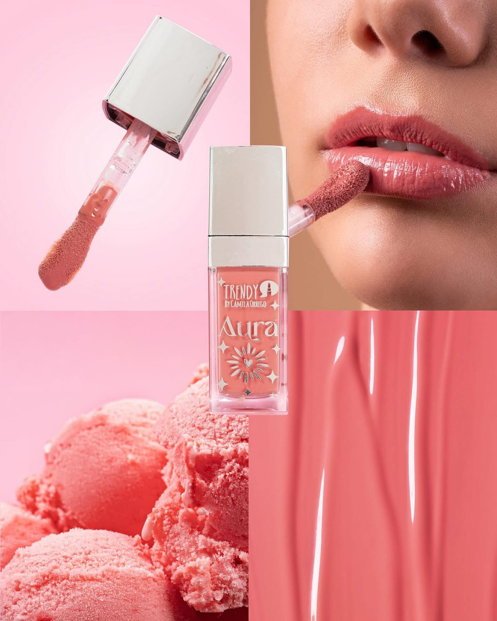 Brillo Labial Trendy Aura