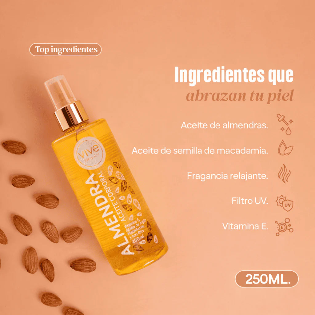 Aceite Corporal Vive Beauty 250 Ml