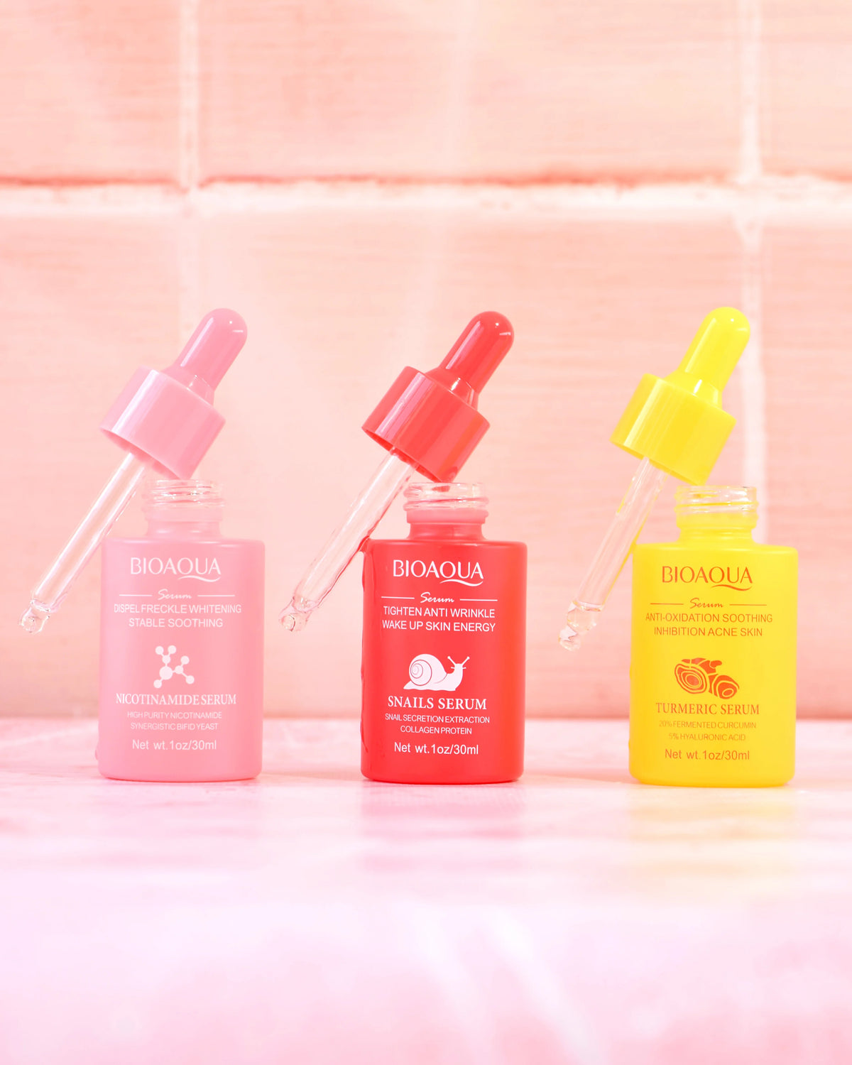 Kit Bioaqua Serum Nutritivos