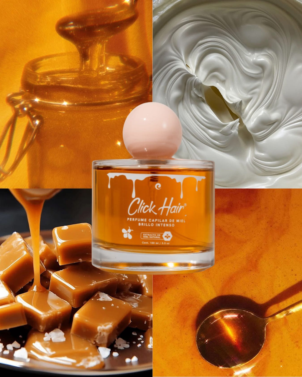 Perfume Capilar Click Hair De Miel 100 Ml