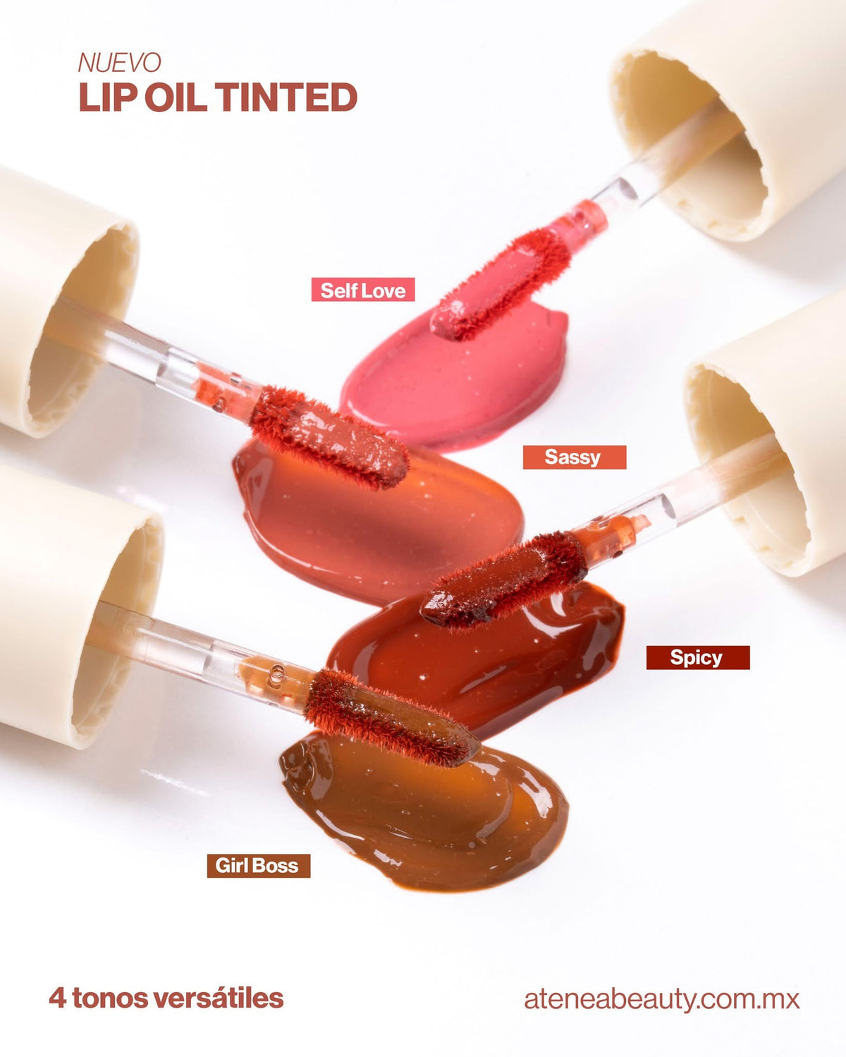 Labial Atenea Lip Oil Tinted