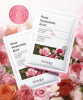 Mascarilla Bioaqua Rose Hyaluronic Acid