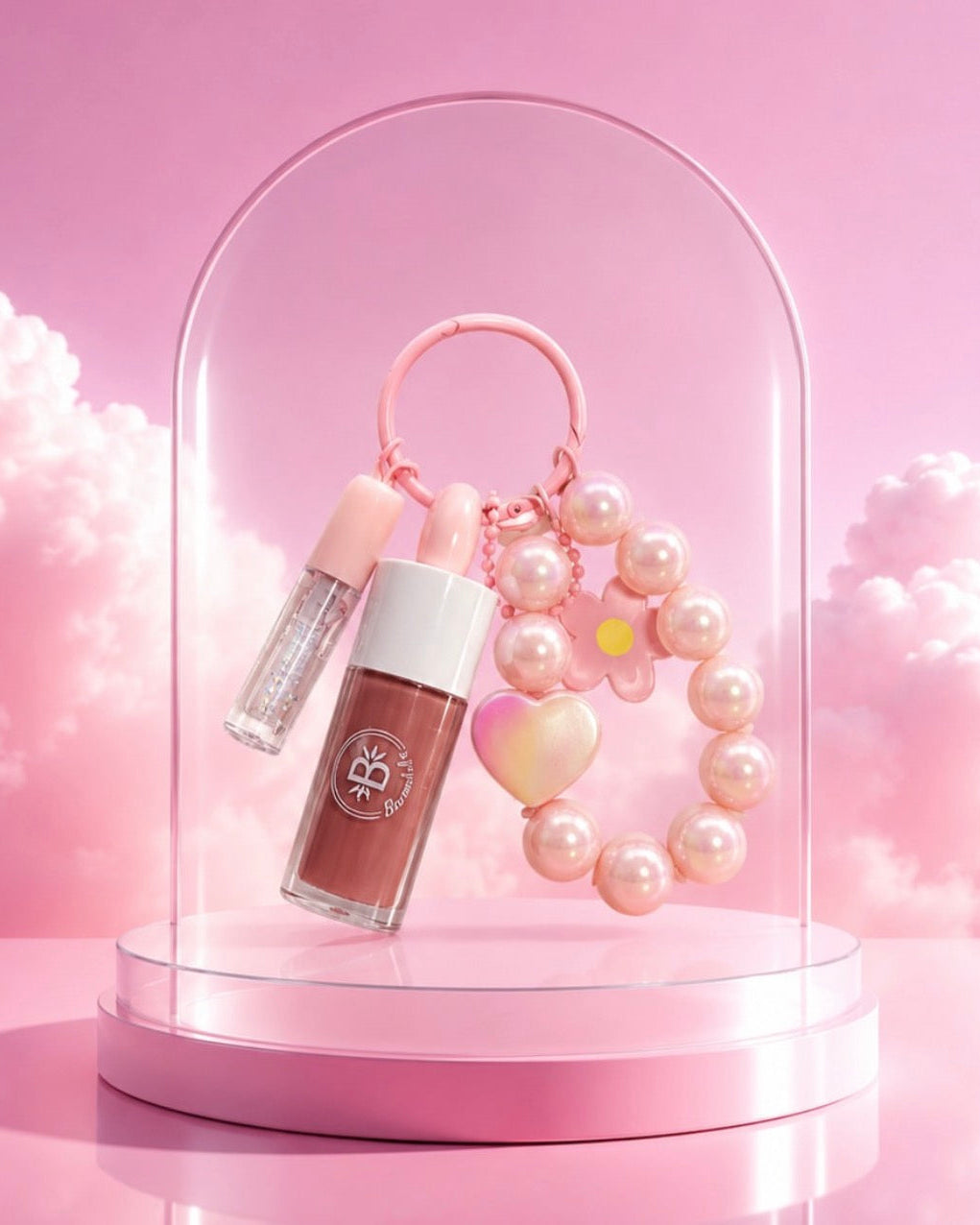 Duo Labial Nude + Mini Gloss Bloomshell