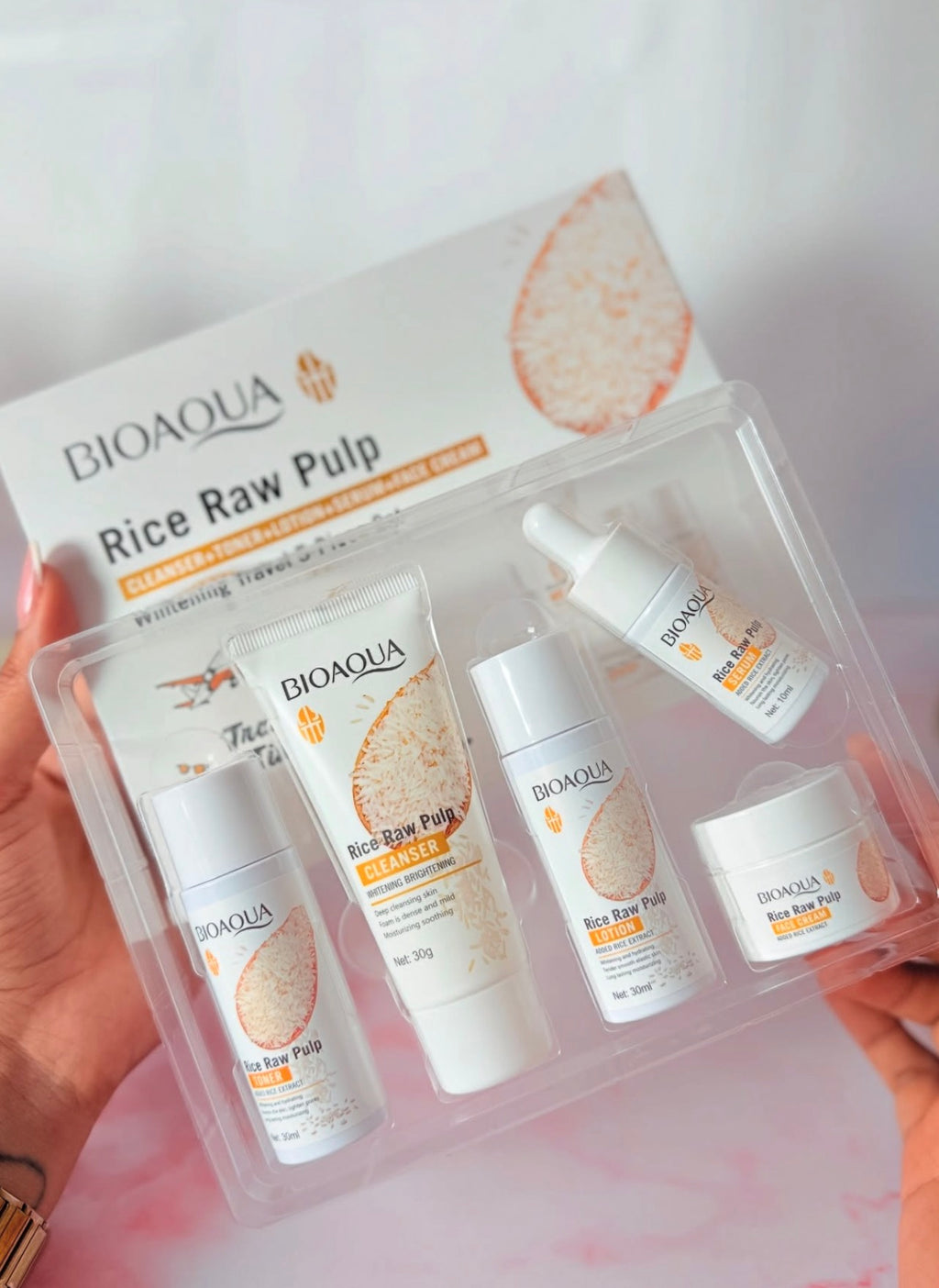 Kit Bioaqua Viajero Arroz