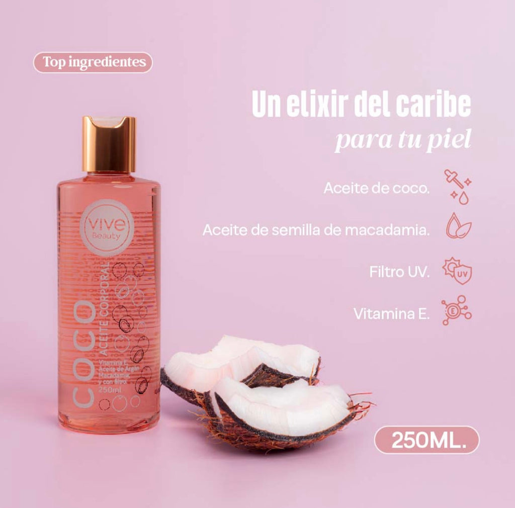 Aceite Corporal Vive Beauty 250 Ml