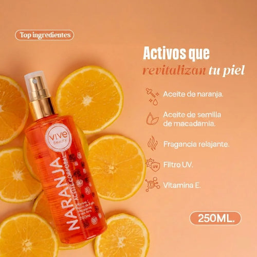Aceite Corporal Vive Beauty 250 Ml