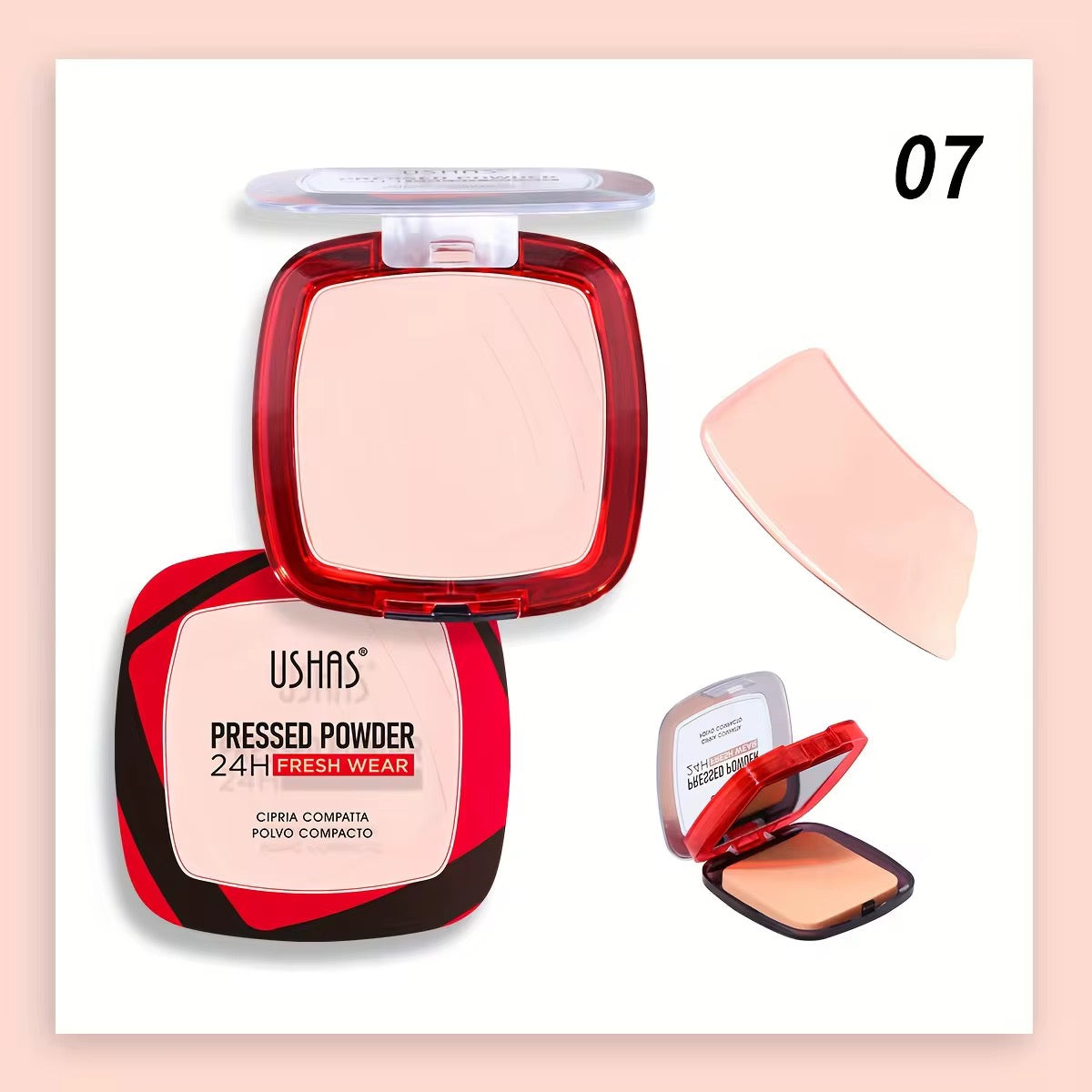 Polvo Compacto Ushas 24h