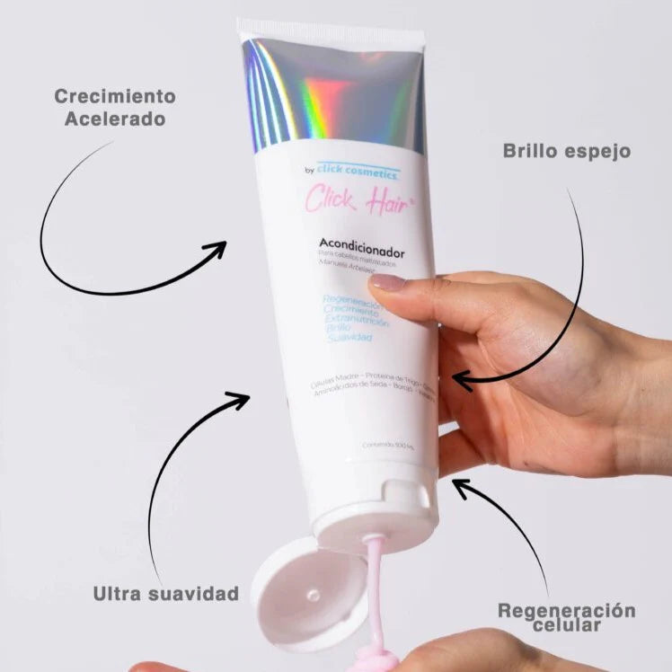Acondicionador Click Hair 4 En 1 300 Ml