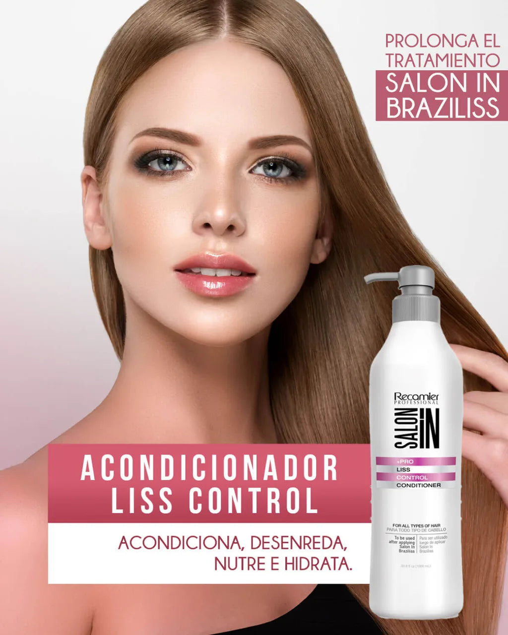 Acondicionador Salon In Liss Control 1000 Ml