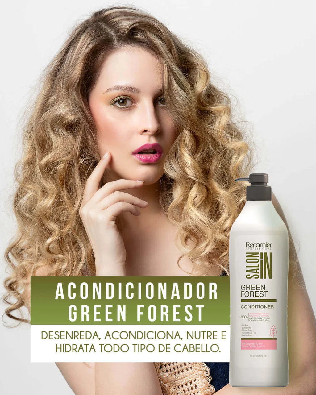 Acondicionador Salon In Green Forest 1000 Ml