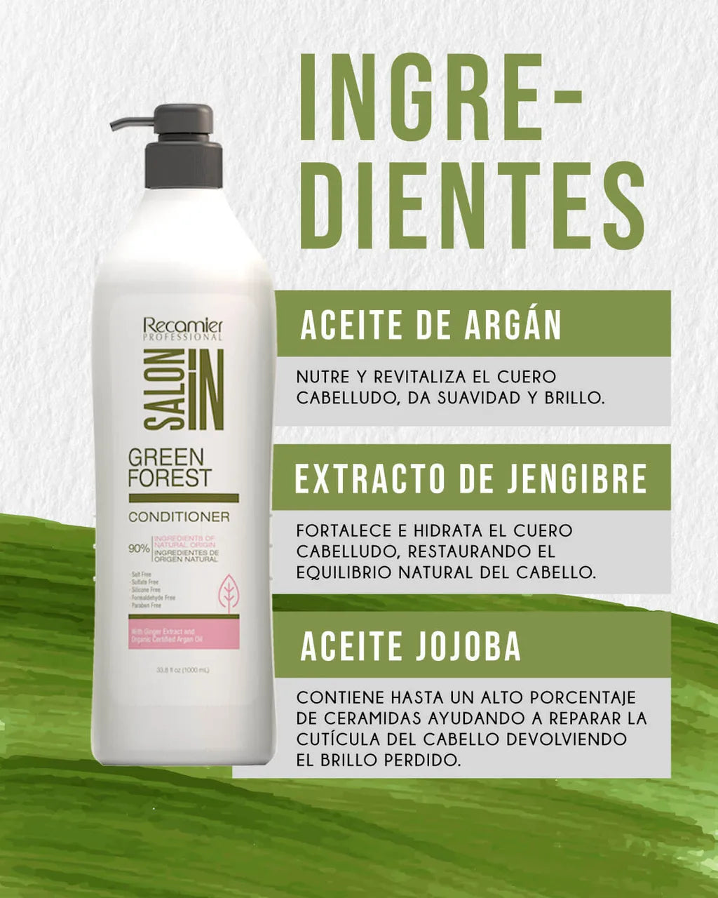 Acondicionador Salon In Green Forest 1000 Ml
