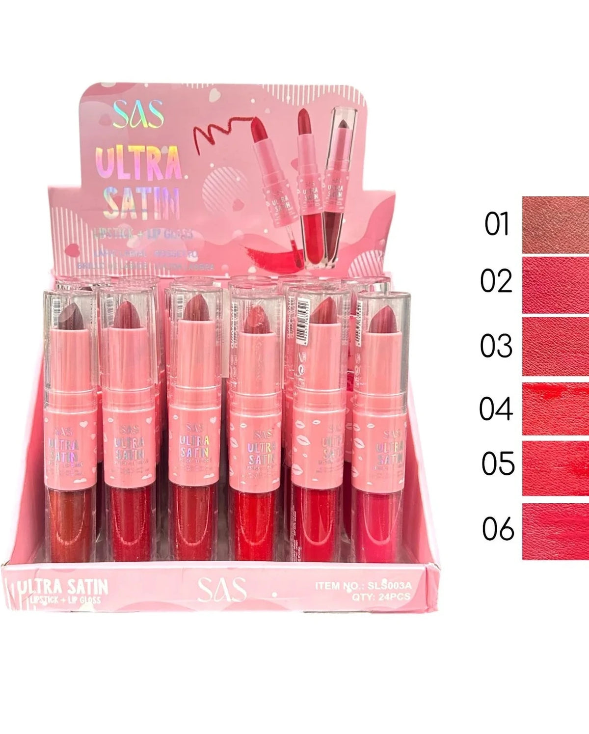 Labial Sas Ultra Satin 2 En 1