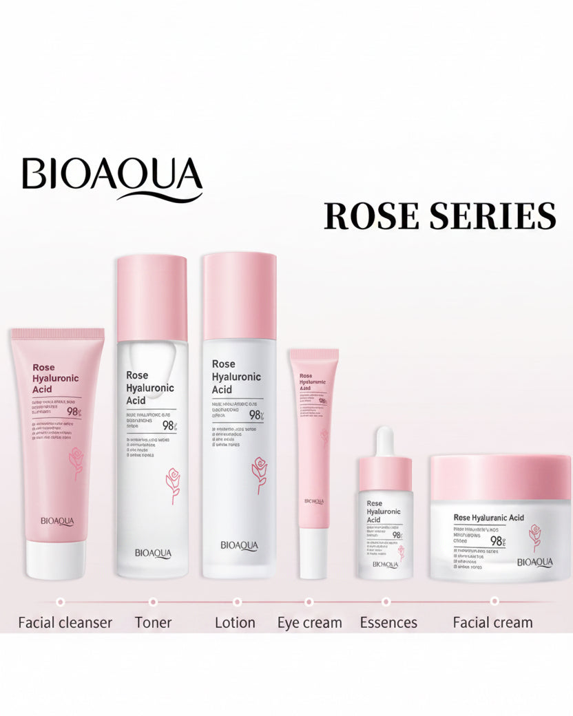 Kit Bioaqua Rosas Hyaluronic Acid