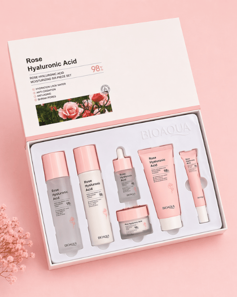 Kit Bioaqua Rosas Hyaluronic Acid