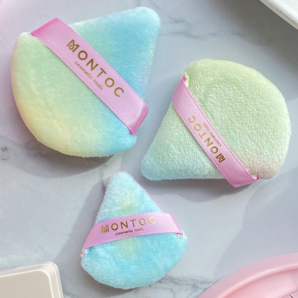 Esponjas Montoc Puffs Triangle Blend Tornasol