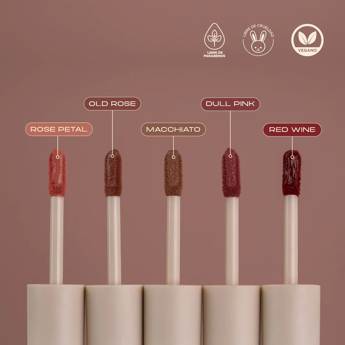 Labial Atenea Velvetouch Liquid Lipstick