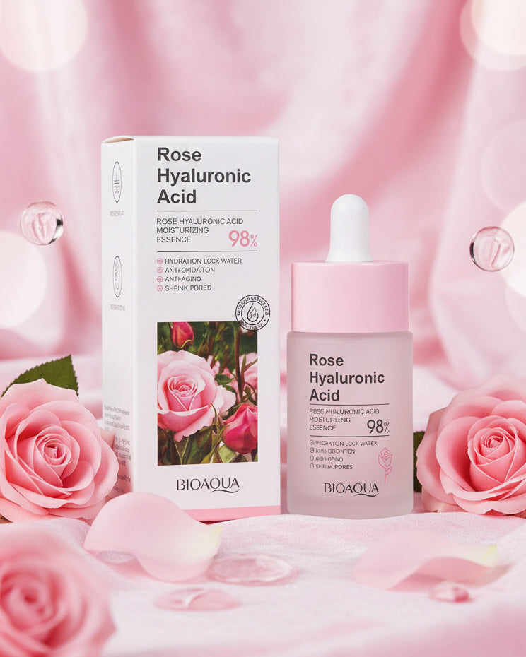 Serum Bioaqua Rose Hyaluronic Acid