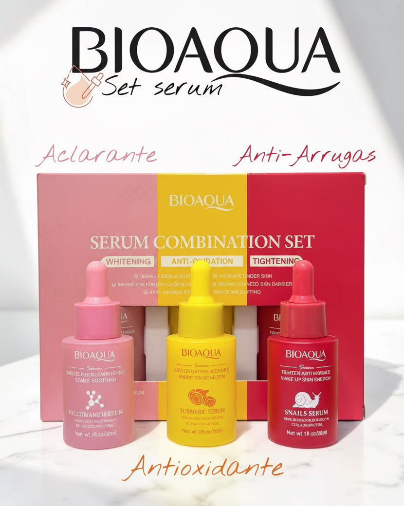 Kit Bioaqua Serum Nutritivos
