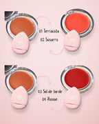 Rubor En Crema Bloomshell