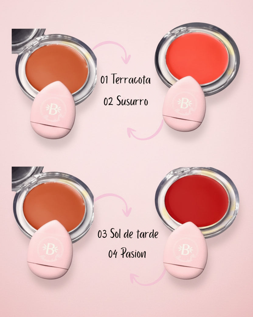 Rubor En Crema Bloomshell