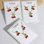 Set cadena + collar cerezas