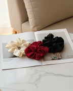 Scrunchies de satin