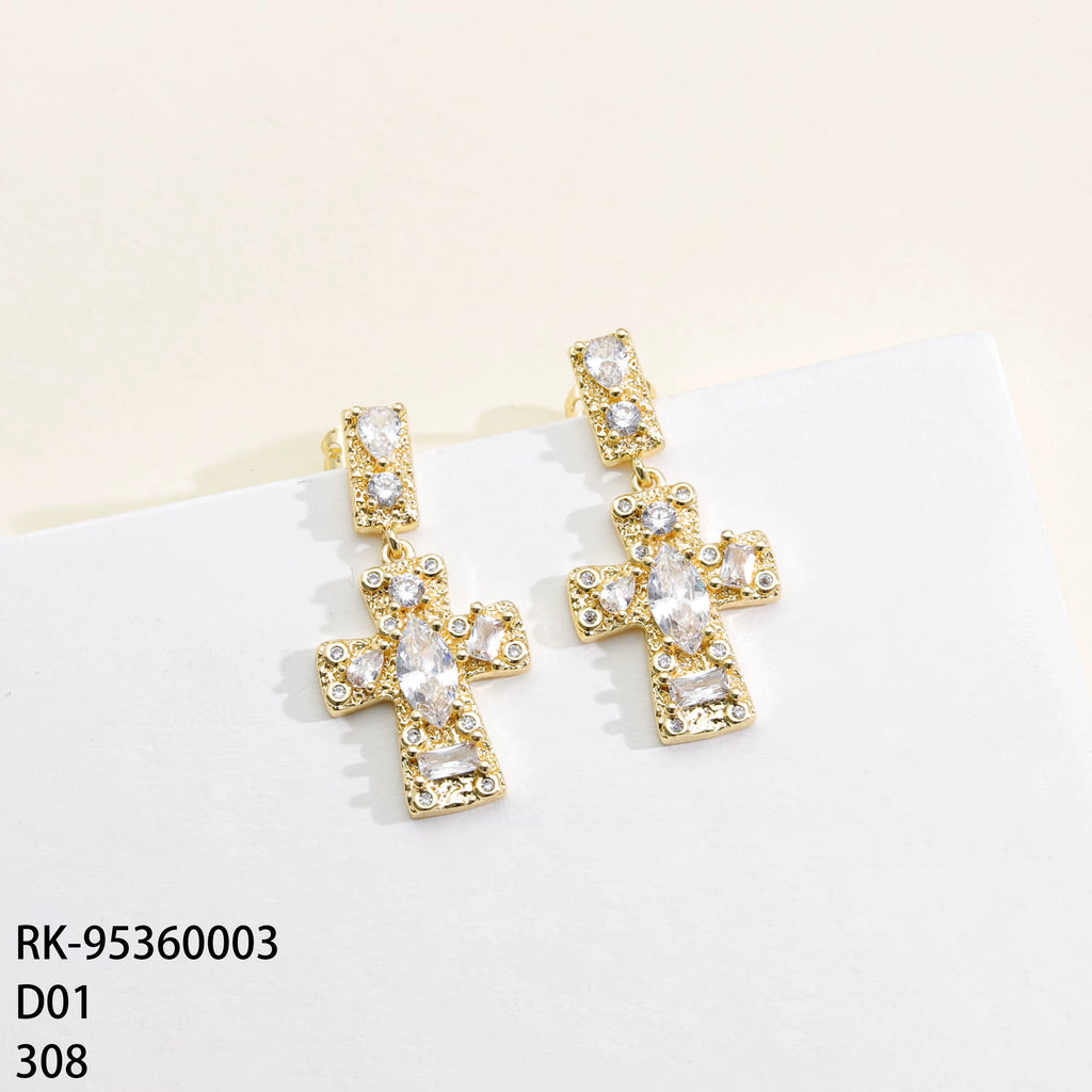 Pendientes de cruz