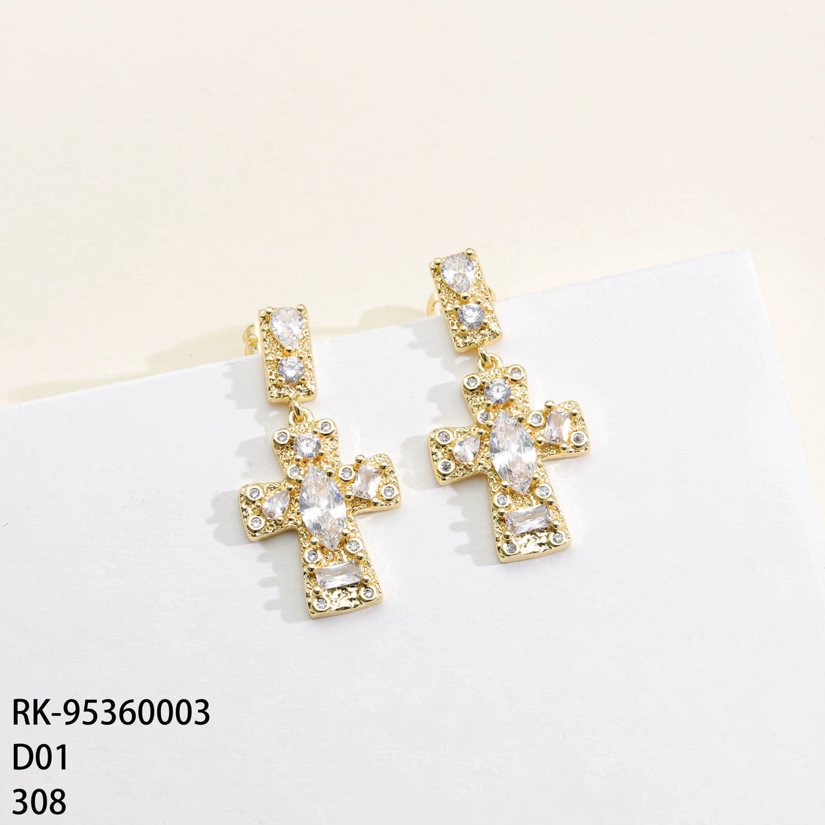 Pendientes de cruz
