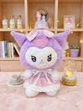 Peluche Kuromi Vestido Morado 22 Cm